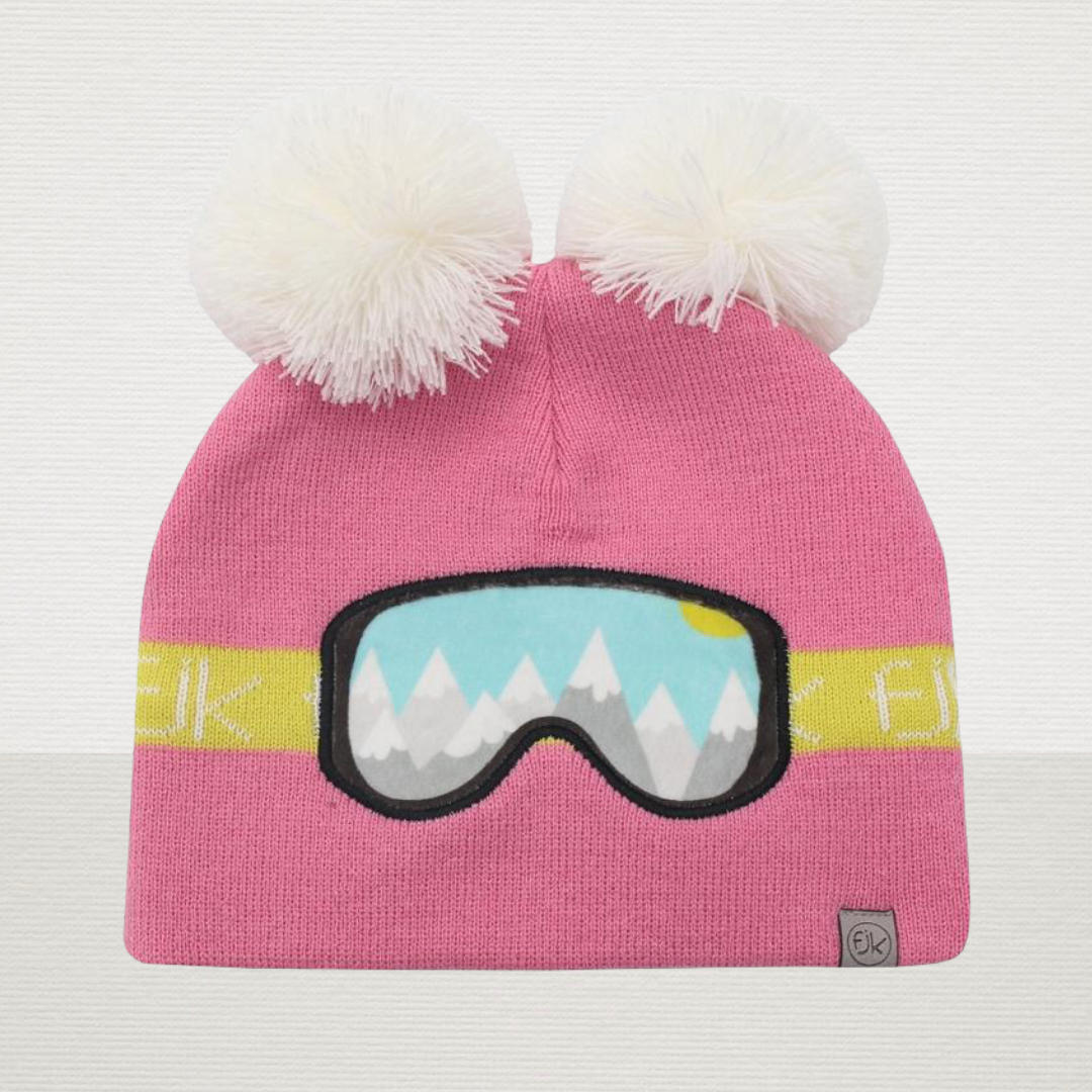 Beanie Ski Goggles (Pink)