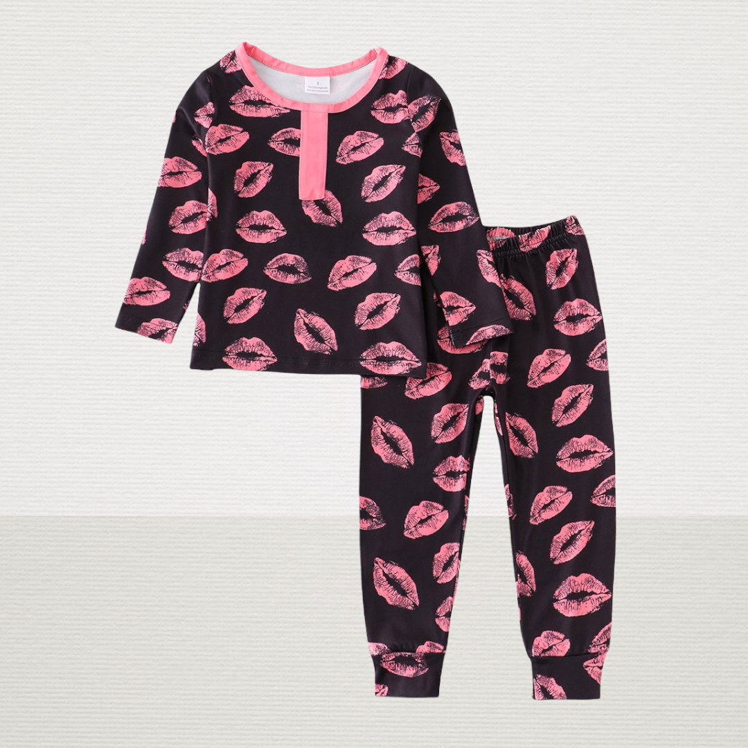 Valentine Kisses PJ Set