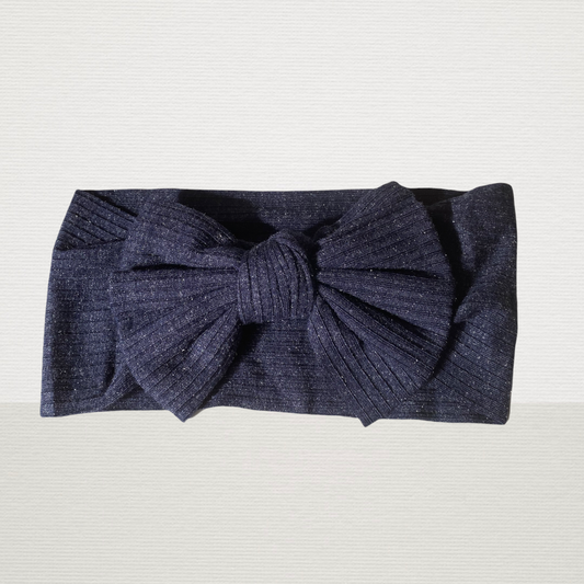 Ribbed Bow Headbands