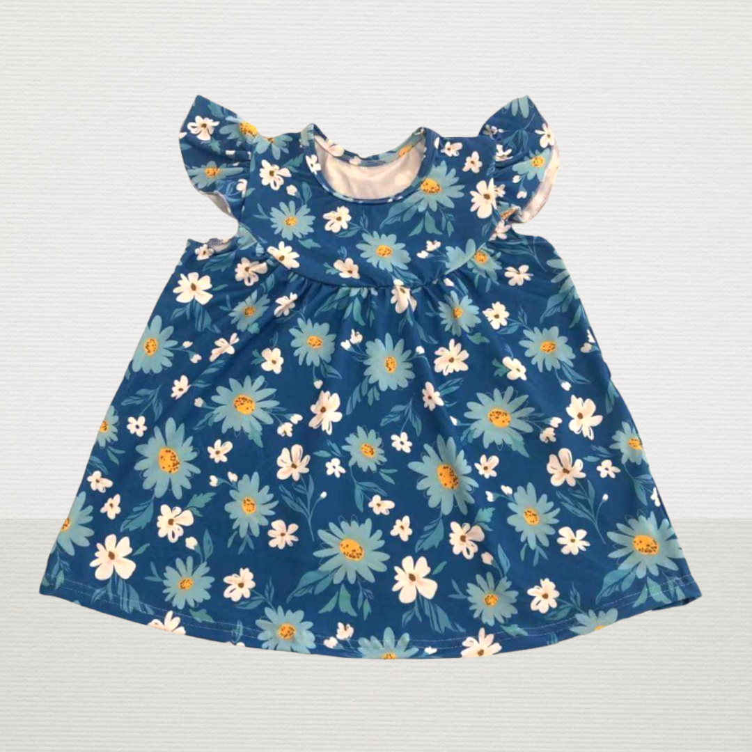 Blue Flowers Dress