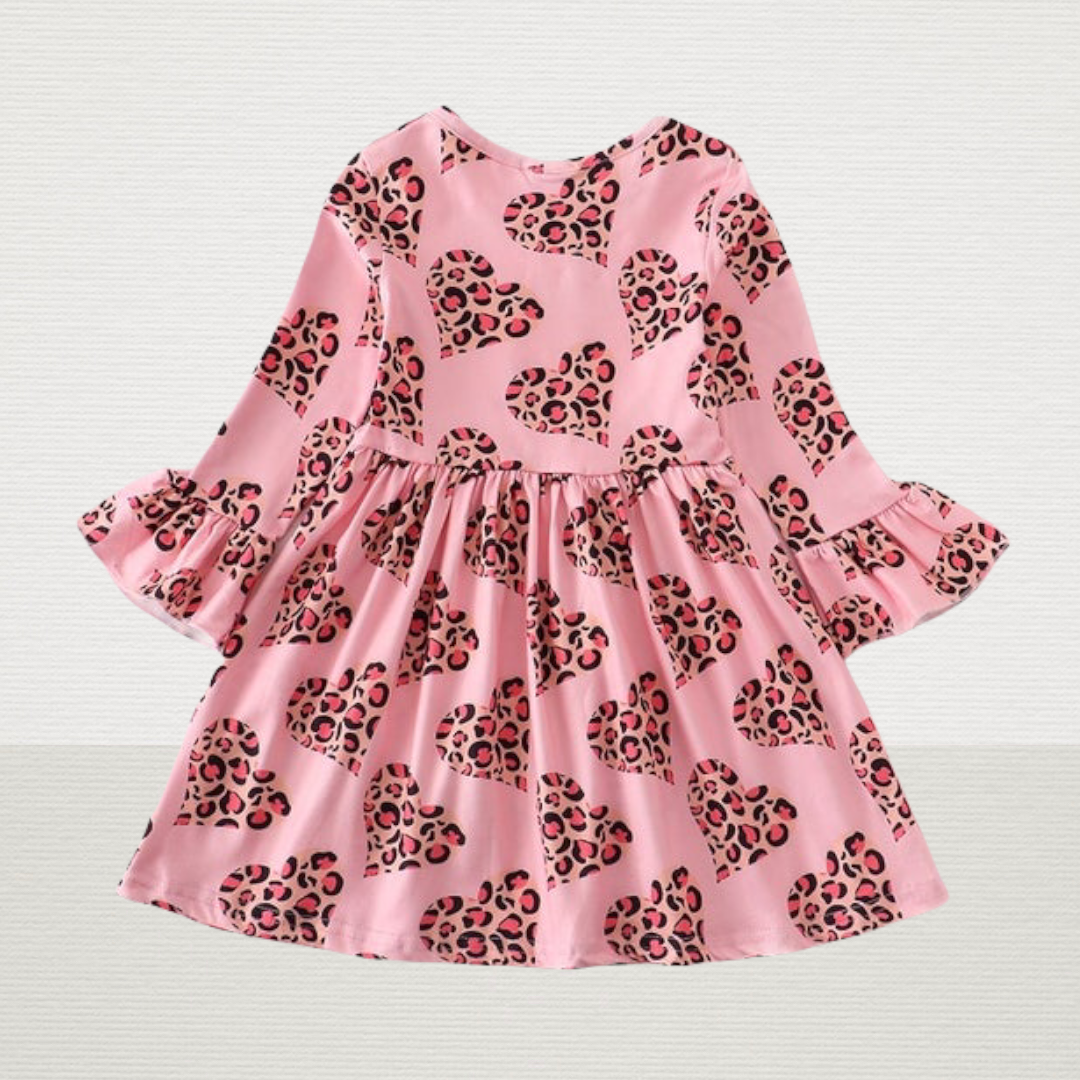 Leopard Heart Dress