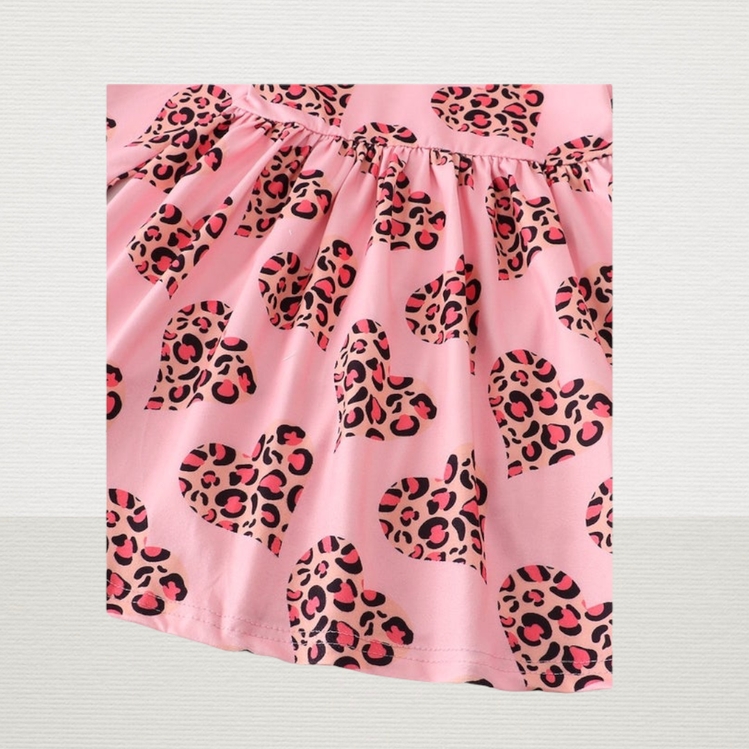 Leopard Heart Dress