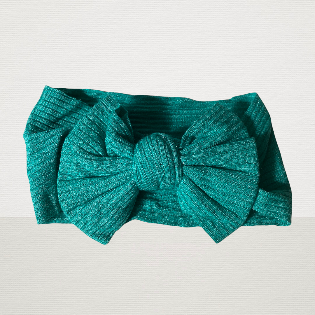 Ribbed Bow Headbands (click for more colors)