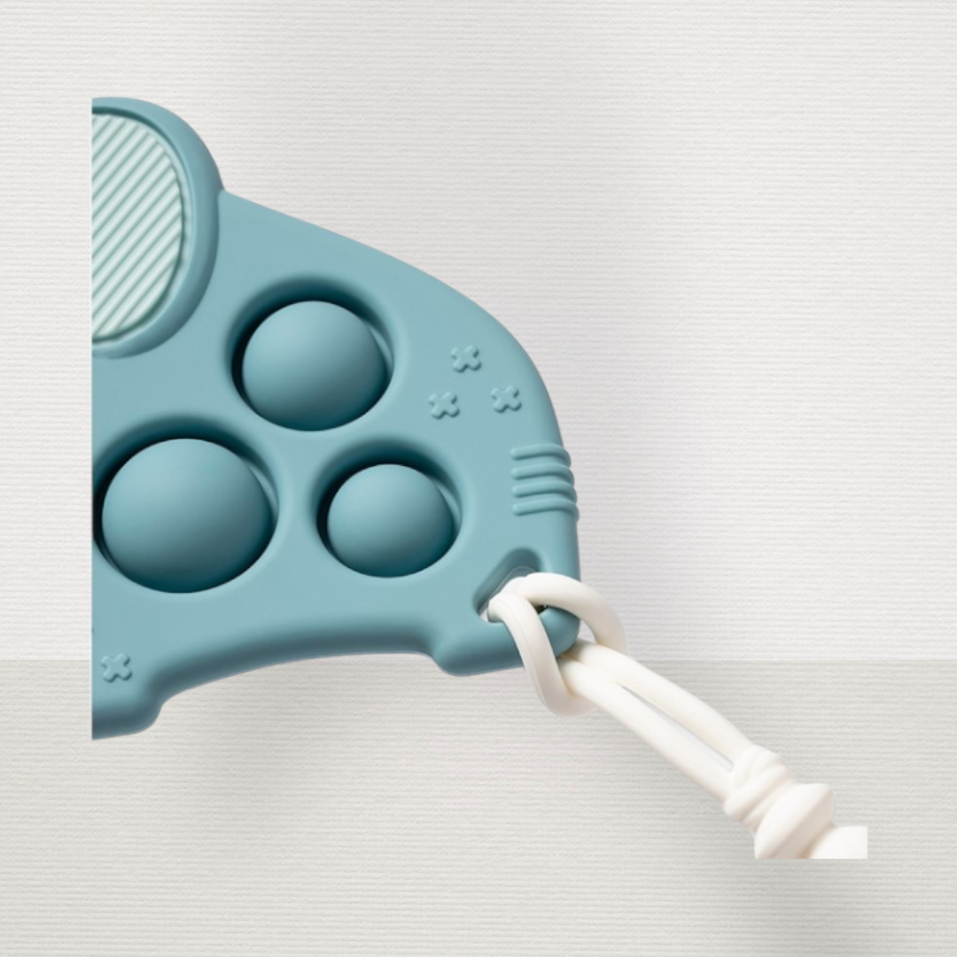 Itzy Pop Elephant Teether Toy