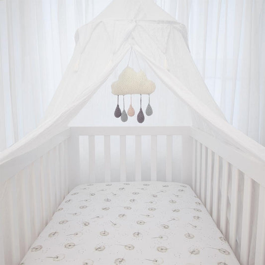 Organic Muslin 2pk Crib Fitted Sheets (dandelion)