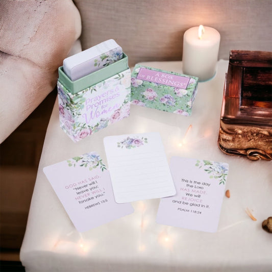 Prayer and Promises for Women Box of Blessings
