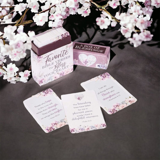 Bible Verses To Bless Your Heart Box of Blessings