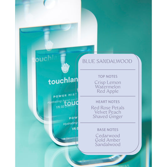Touchland Power Mist Blue Sandalwood Hand Sanitizer