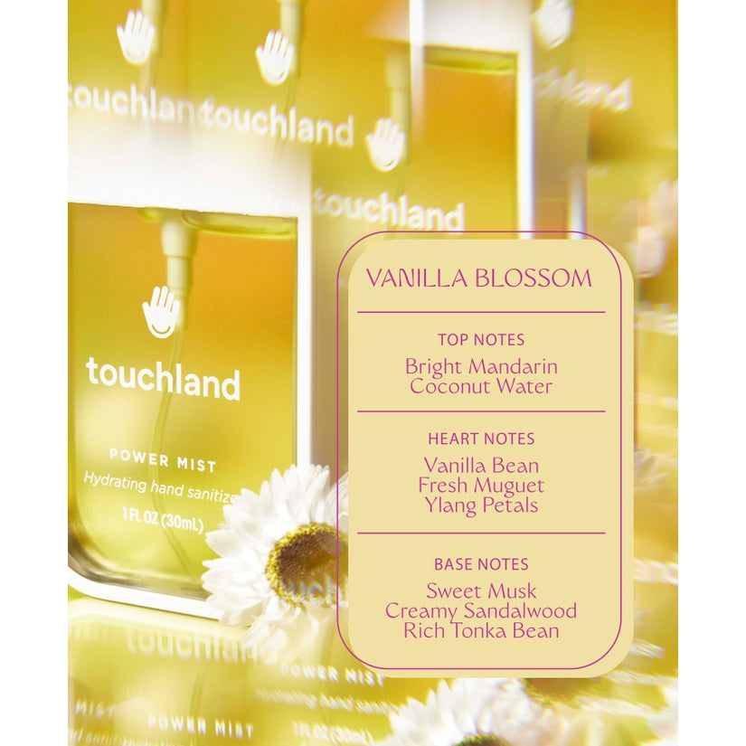 Touchland Power Mist Vanilla Blossom Hand Sanitizer